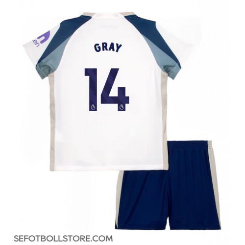 Tottenham Hotspur Archie Gray #14 Replika babykläder Hemmaställ Barn 2025-26 Kortärmad (+ korta byxor)